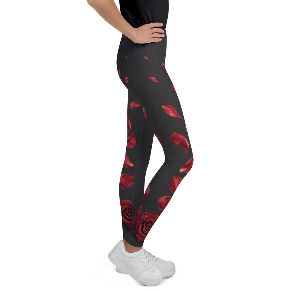 Midnight Rose Youth Leggings
