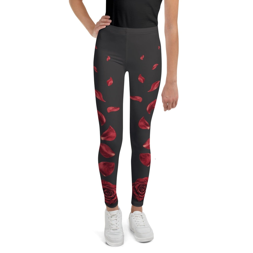 Midnight Rose Youth Leggings