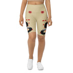 Midnight Serpent Biker Shorts