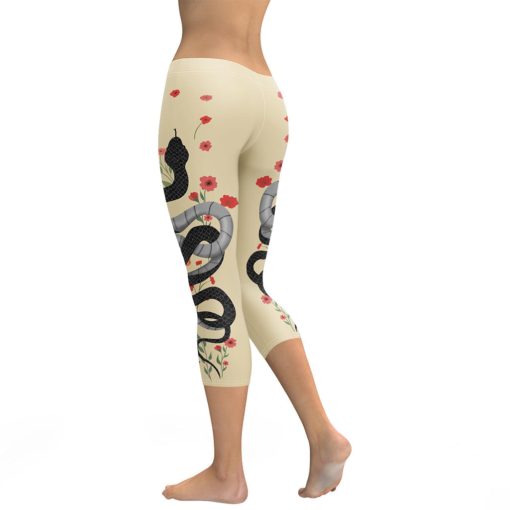 Midnight Serpent Capris