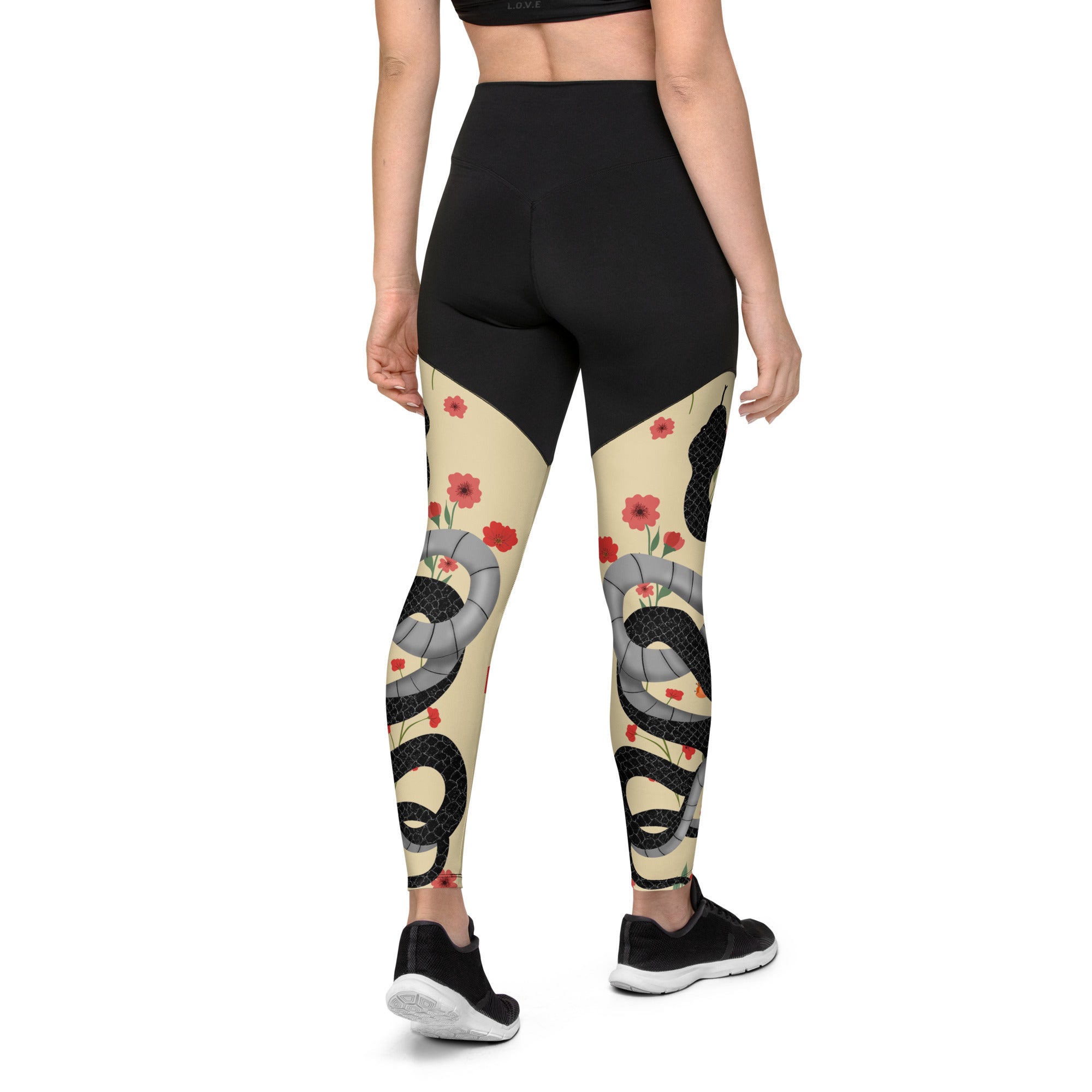 Midnight Serpent Compression Leggings