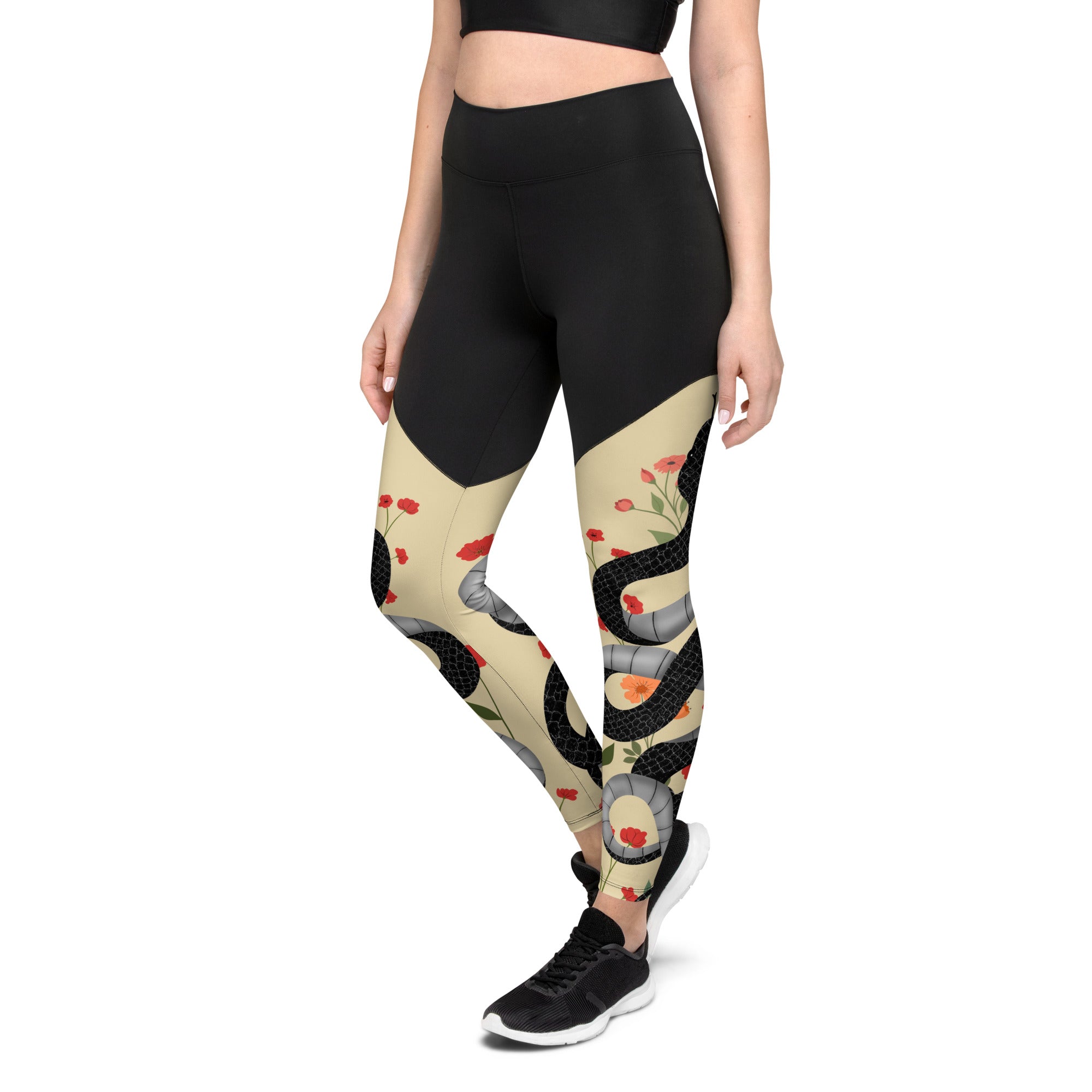 Midnight Serpent Compression Leggings