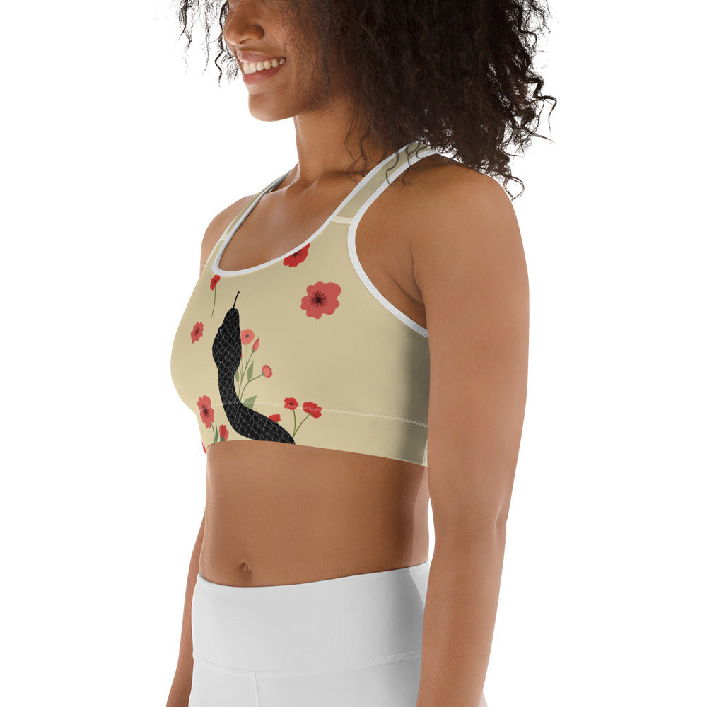 Midnight Serpent Sports Bra