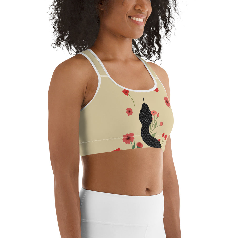 Midnight Serpent Sports Bra