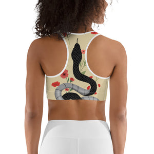 Midnight Serpent Sports Bra