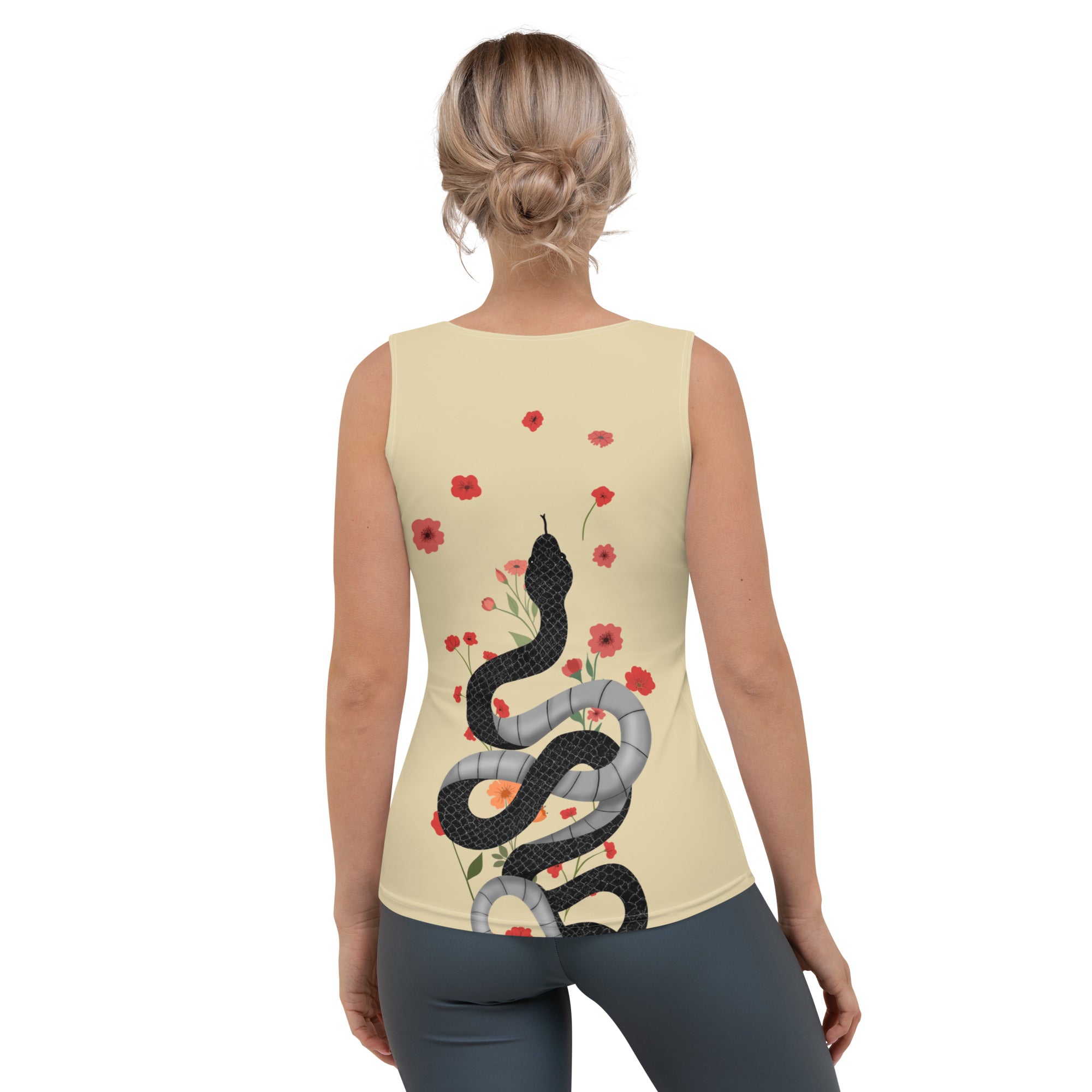 Midnight Serpent Tank Top