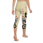 Midnight Serpent Yoga Capris