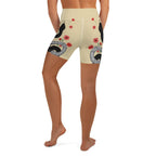 Midnight Serpent Yoga Shorts
