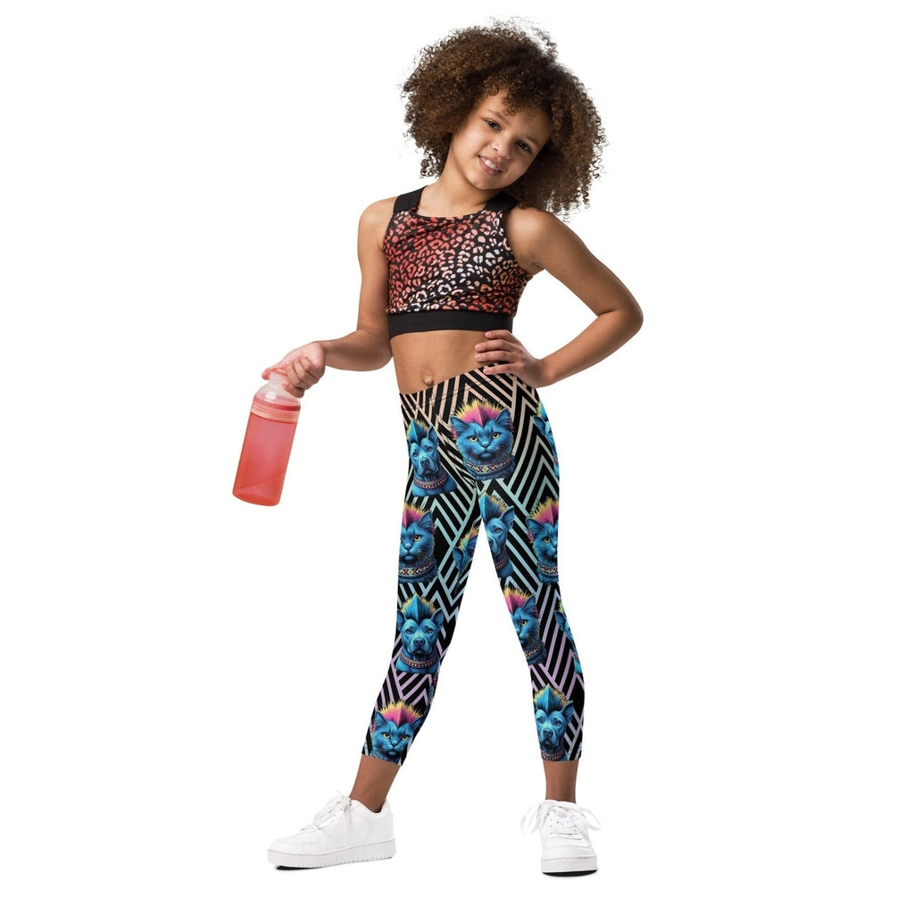 Mohawk Cats & Dogs Kid's Leggings
