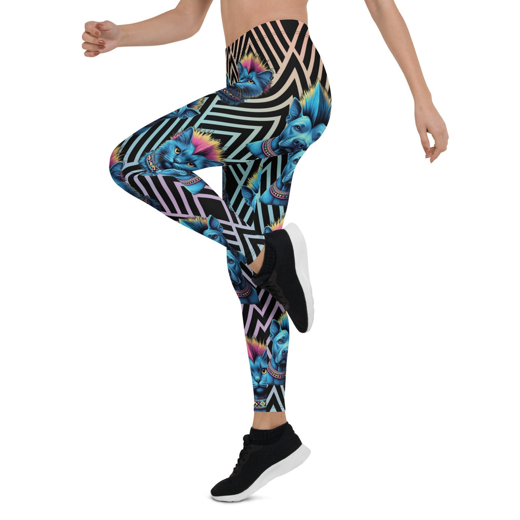 Mohawk Cats & Dogs Leggings
