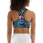 Mohawk Cats & Dogs Sports Bra