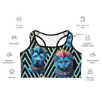 Mohawk Cats & Dogs Sports Bra