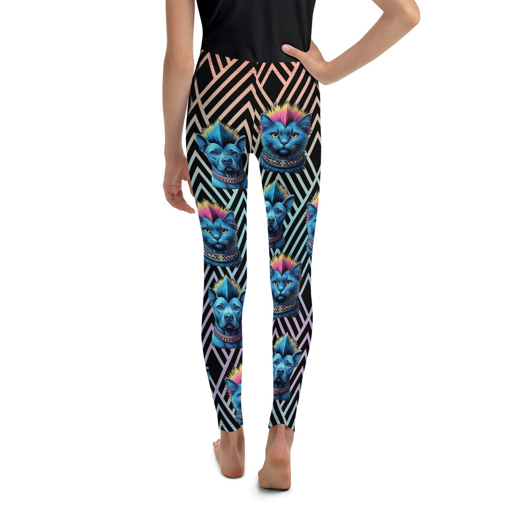 Mohawk Cats & Dogs Youth Leggings
