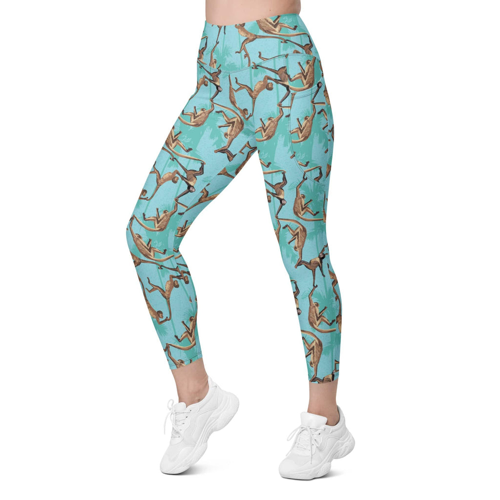 Monkey Leggings With Pockets