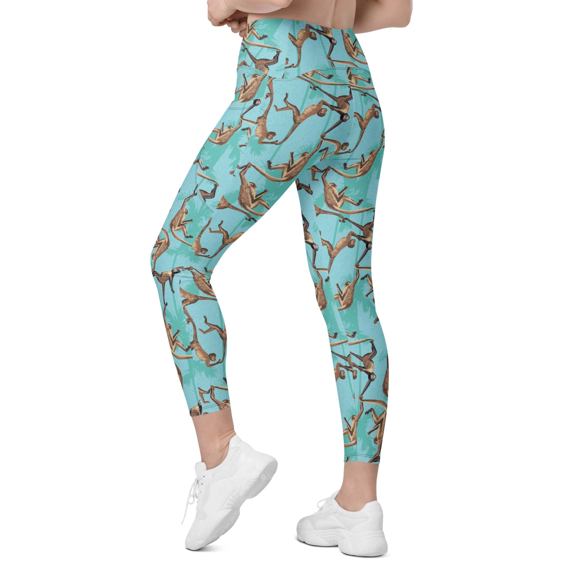 Monkey Leggings With Pockets