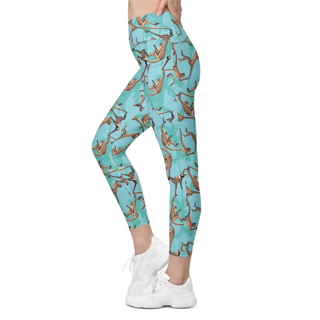 Monkey Leggings With Pockets