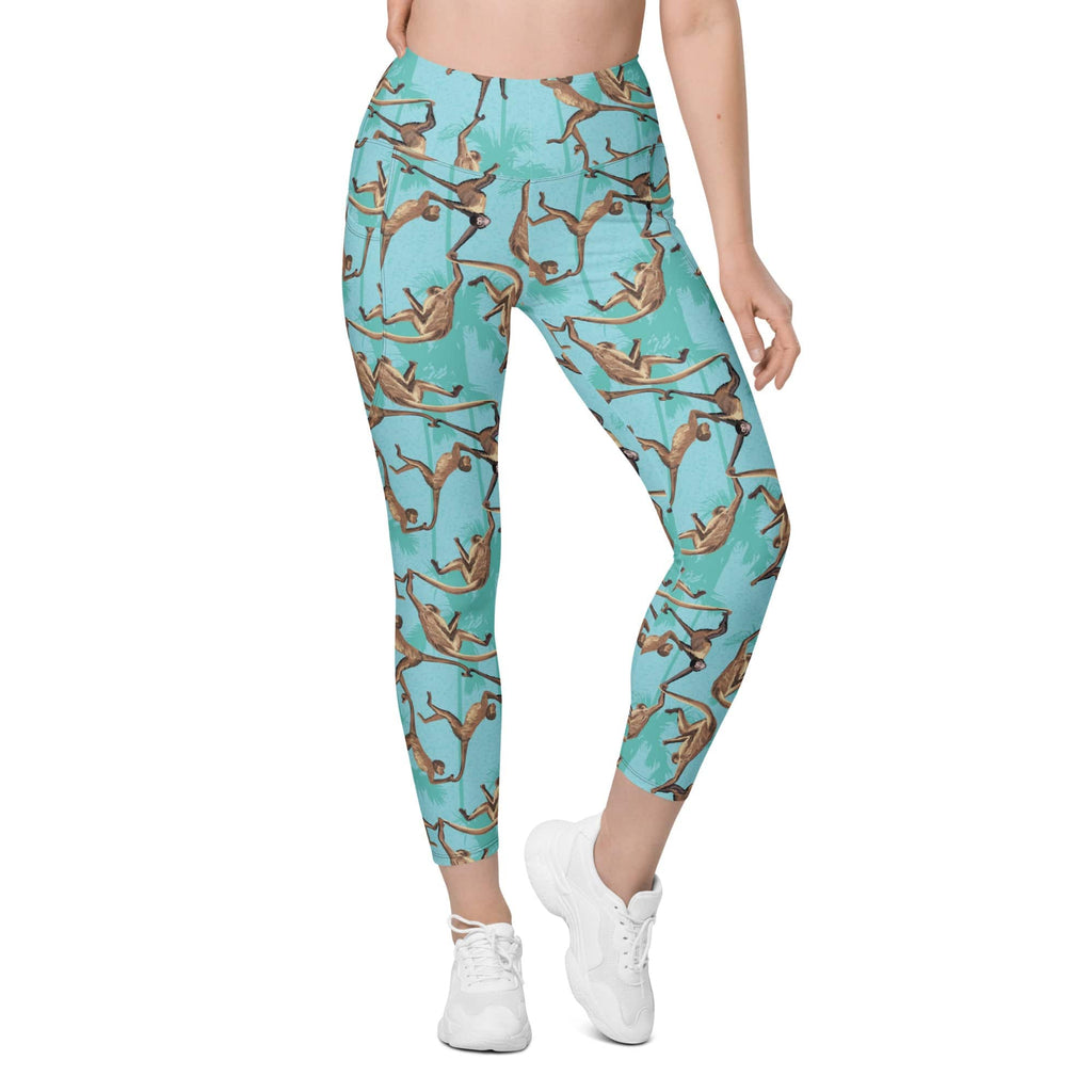 Monkey Leggings With Pockets