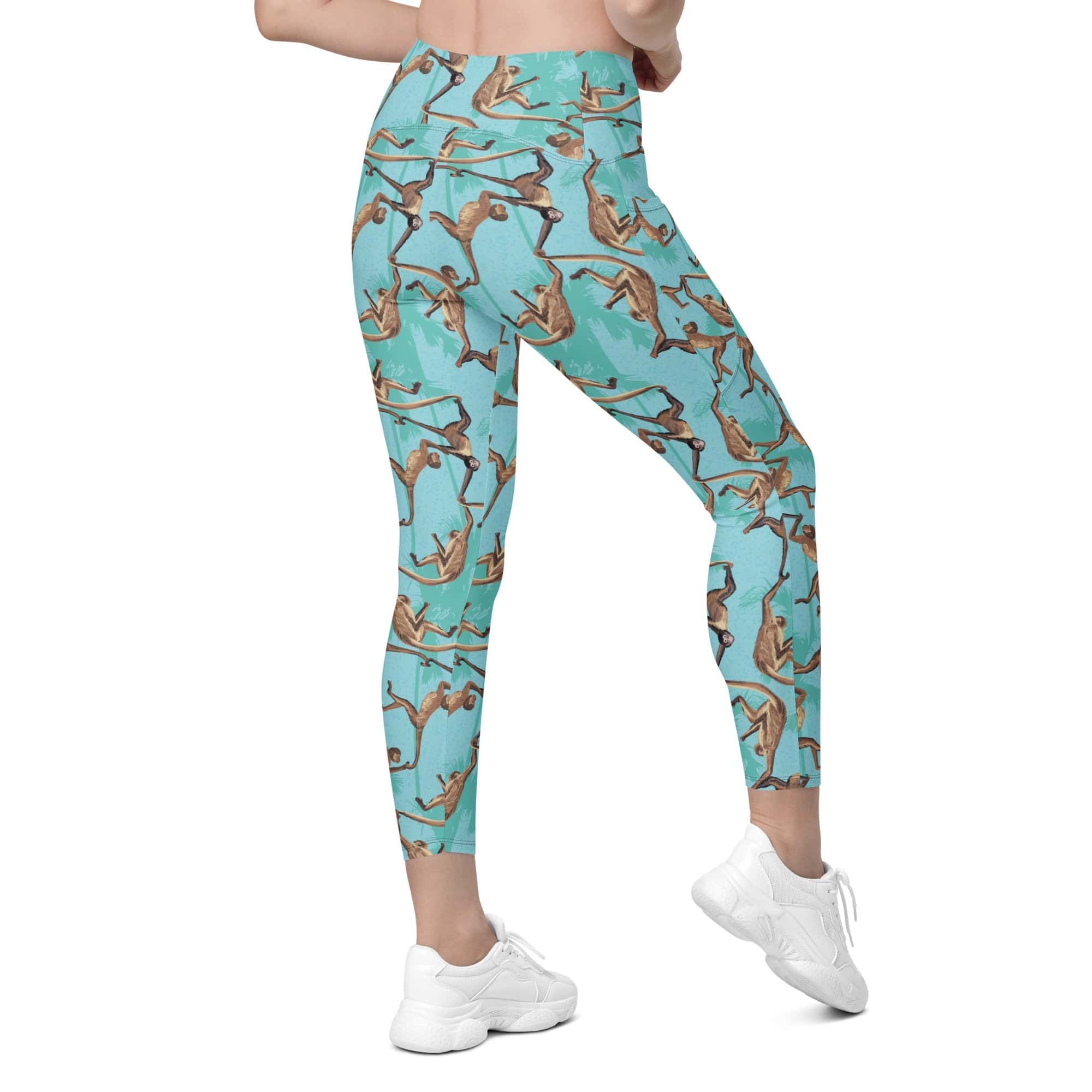 Monkey Leggings With Pockets