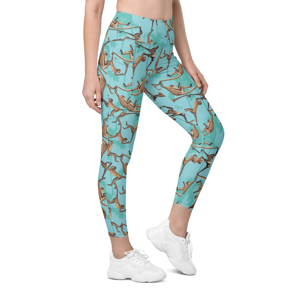 Monkey Leggings With Pockets