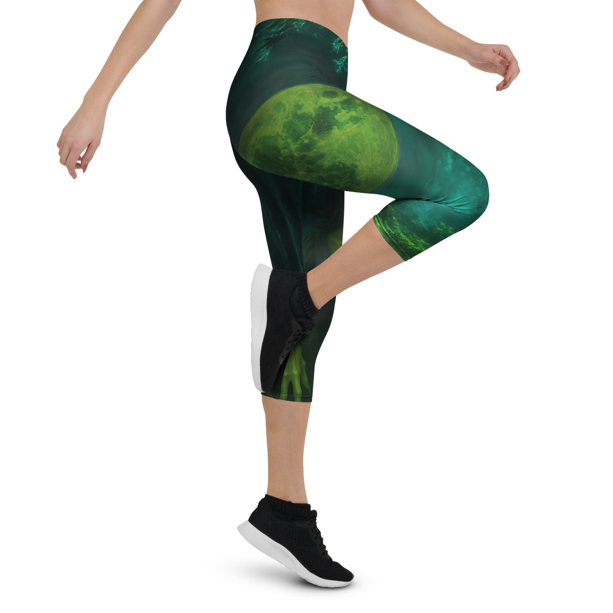 Moonlit Halloween Witch Capris