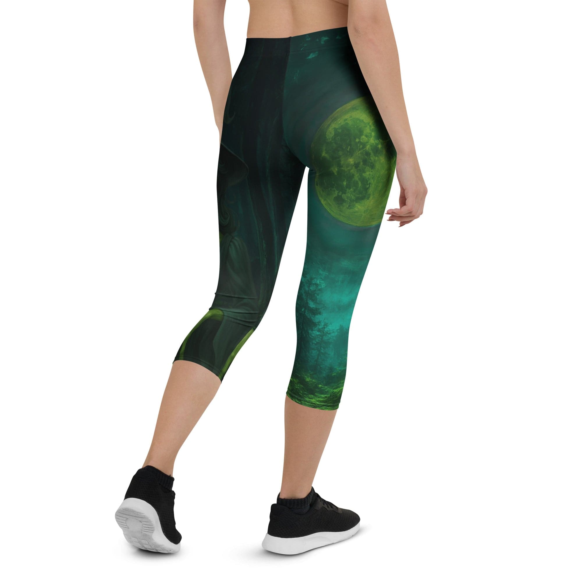Moonlit Halloween Witch Capris