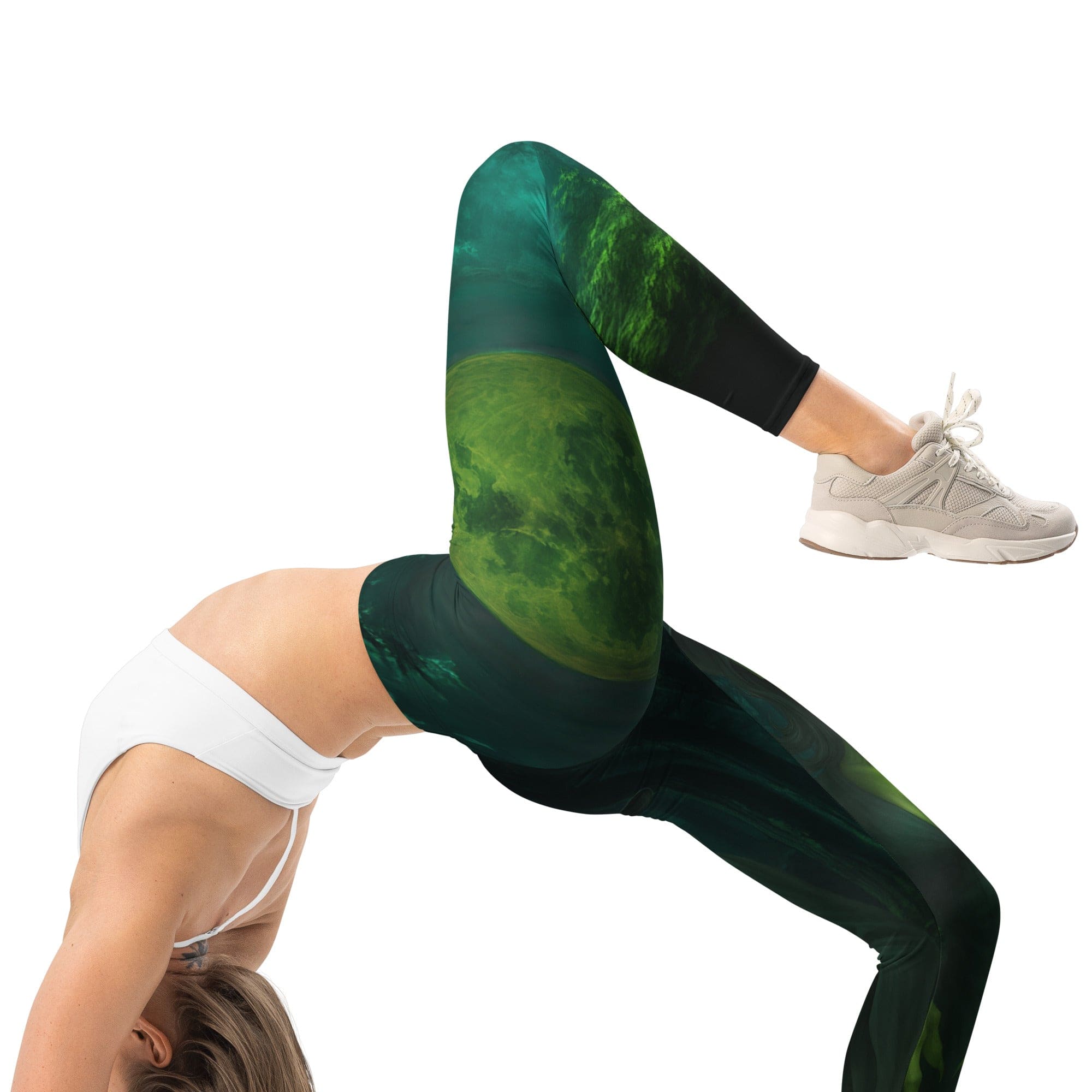Moonlit Halloween Witch Leggings