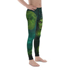 Moonlit Halloween Witch Men's Leggings