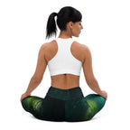 Moonlit Halloween Witch Yoga Leggings