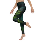 Moonlit Halloween Witch Yoga Leggings