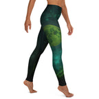 Moonlit Halloween Witch Yoga Leggings