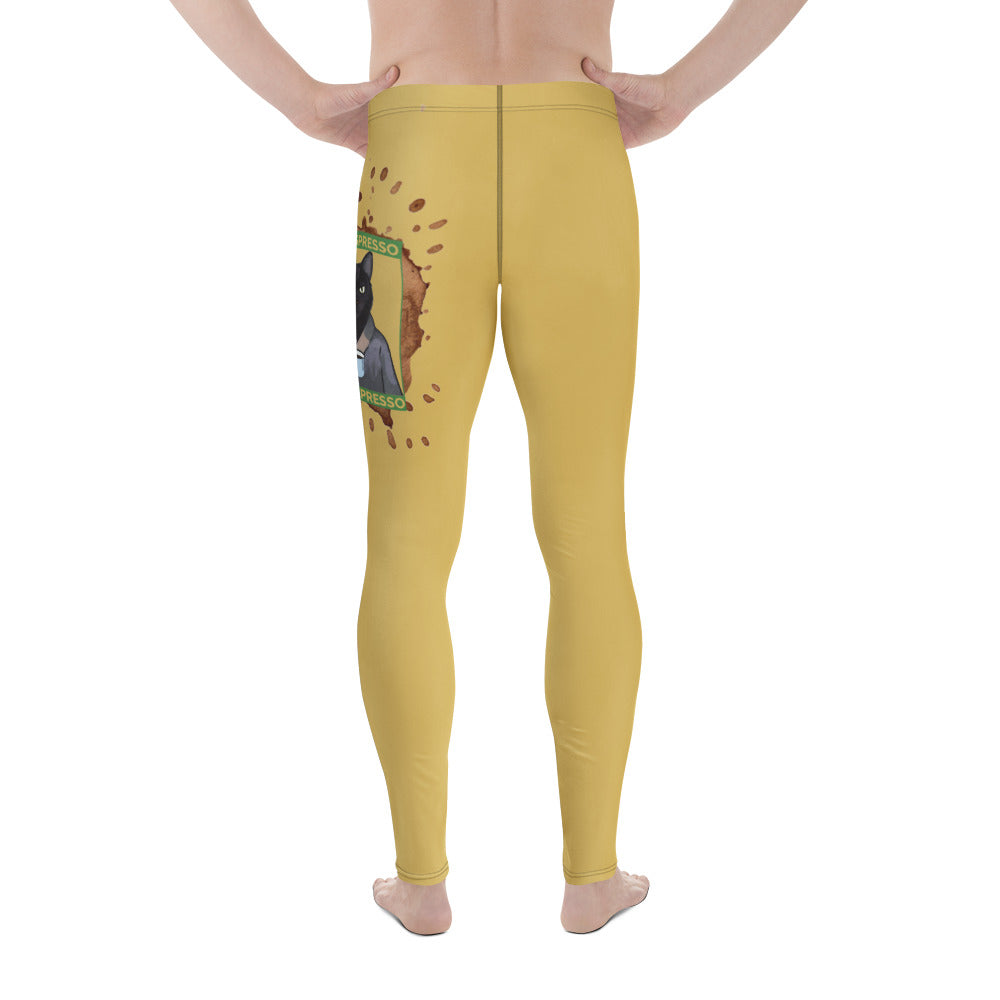 More Espresso Less Depresso Men's Leggings