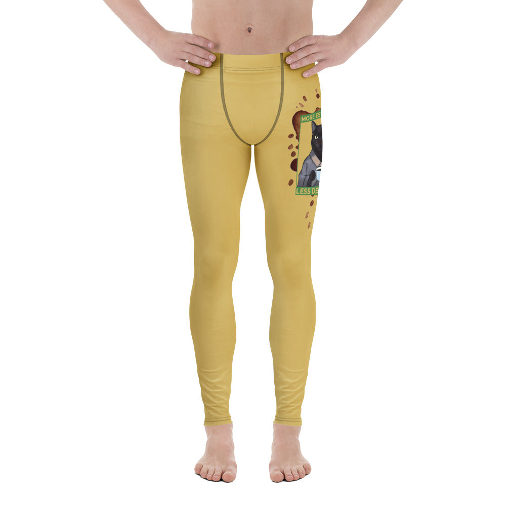More Espresso Less Depresso Men's Leggings