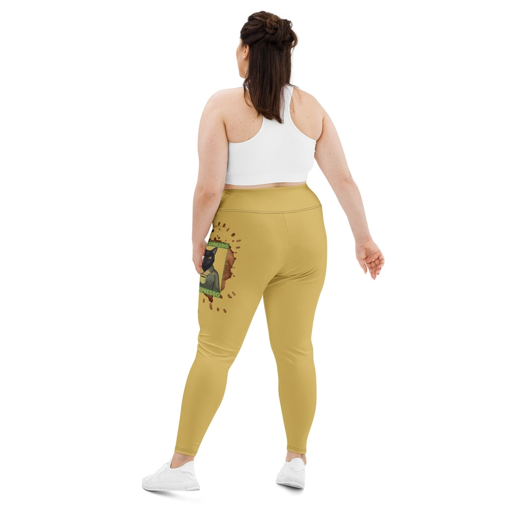 More Espresso Less Depresso Plus Size Leggings
