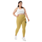 More Espresso Less Depresso Plus Size Leggings