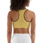 More Espresso Less Depresso Sports Bra