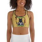 More Espresso Less Depresso Sports Bra