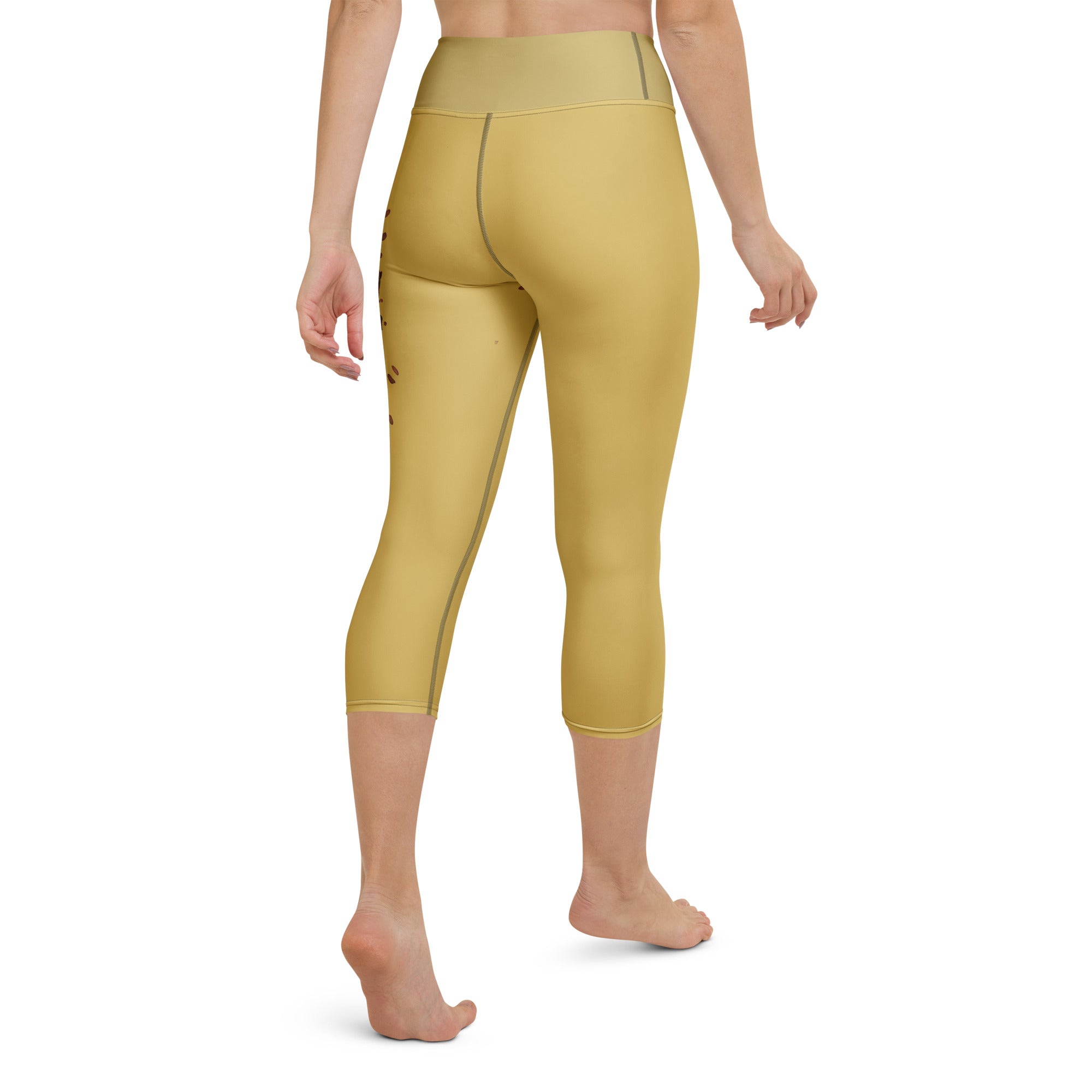 More Espresso Less Depresso Yoga Capris