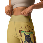 More Espresso Less Depresso Yoga Leggings