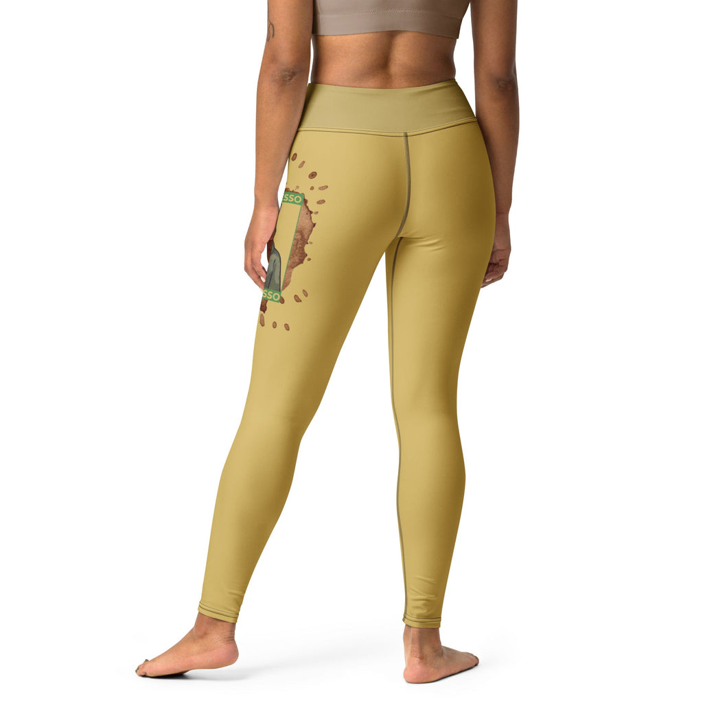More Espresso Less Depresso Yoga Leggings