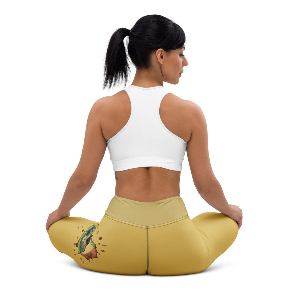 More Espresso Less Depresso Yoga Leggings