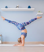 Mosaic Pattern Sports Bra