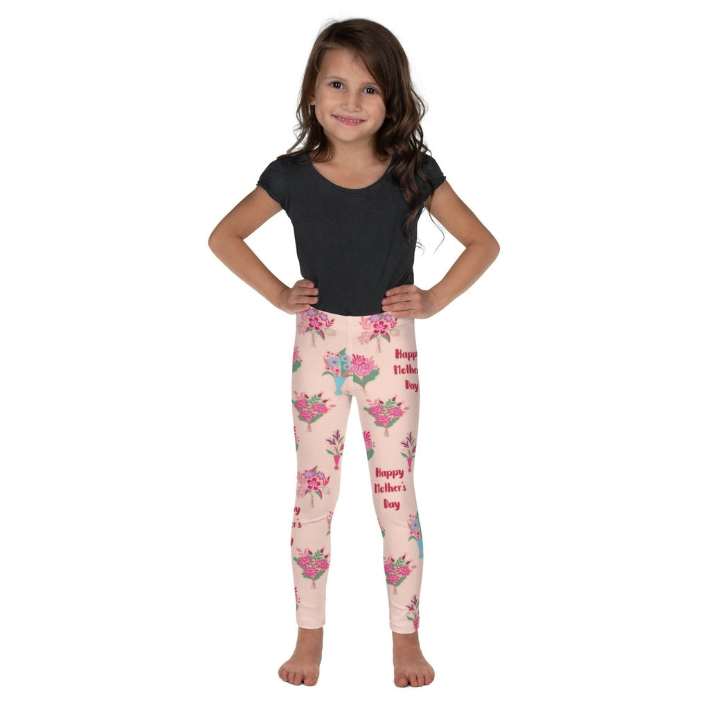 Mother's Day Bouquet Kid's Leggings