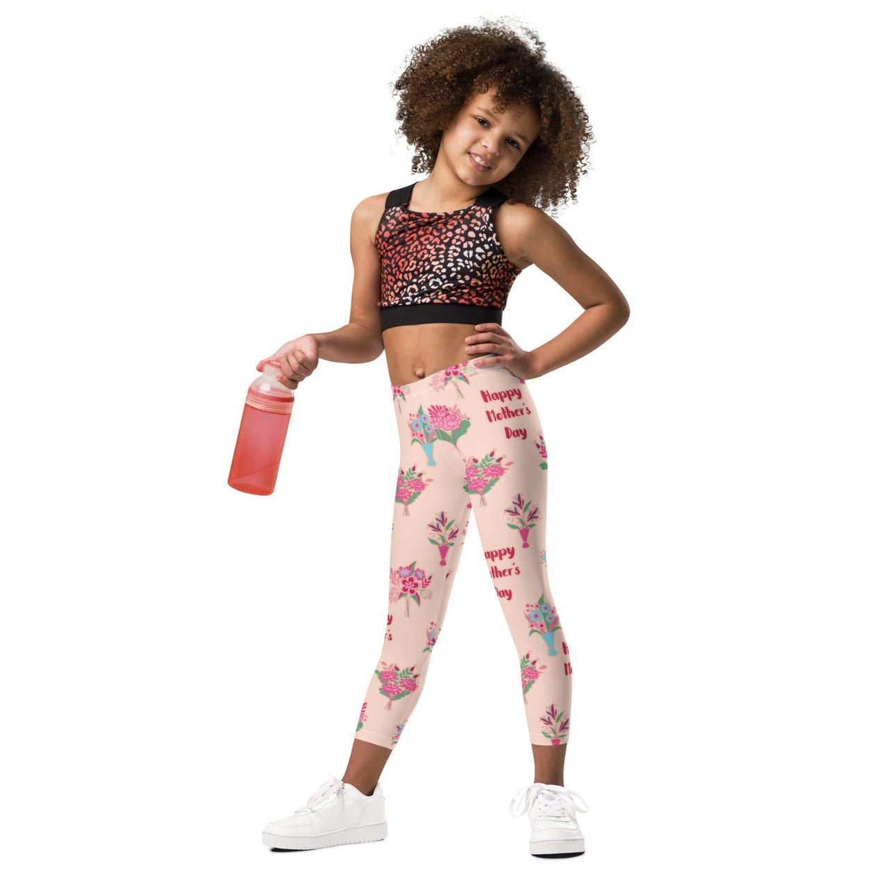 Mother's Day Bouquet Kid's Leggings