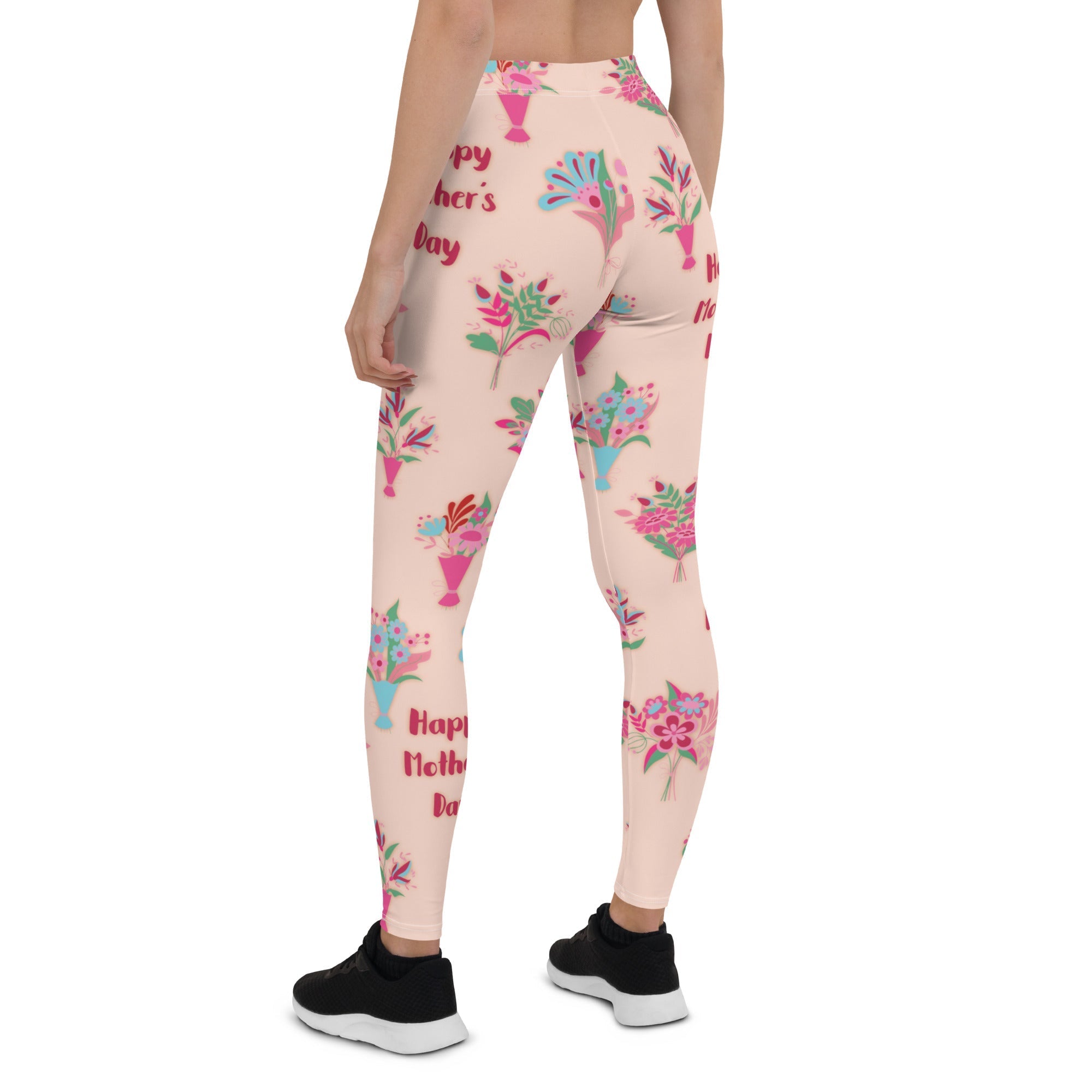 Mother's Day Bouquet Leggings