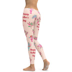 Mother's Day Bouquet Leggings
