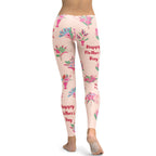 Mother's Day Bouquet Leggings