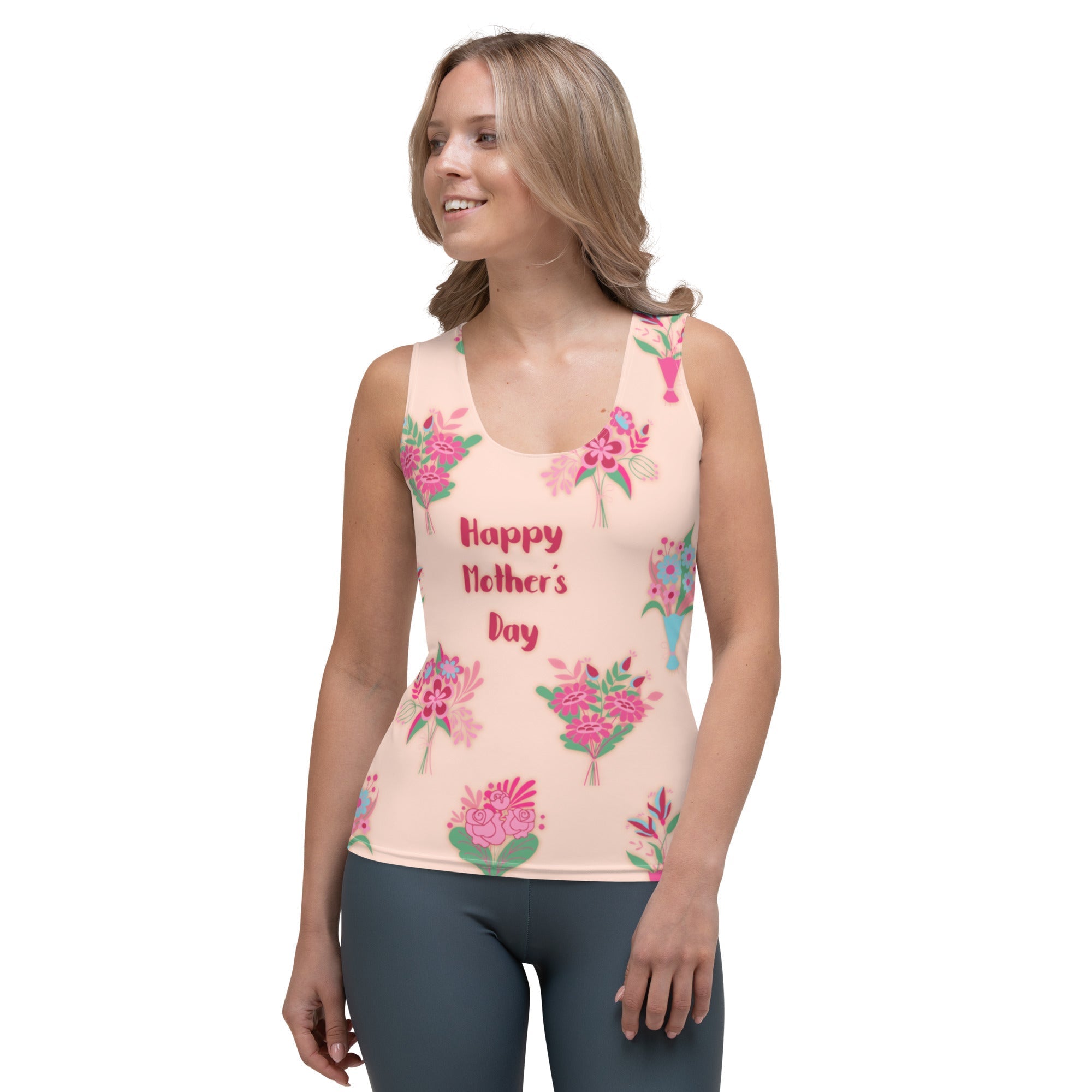 Mother's Day Bouquet Tank Top
