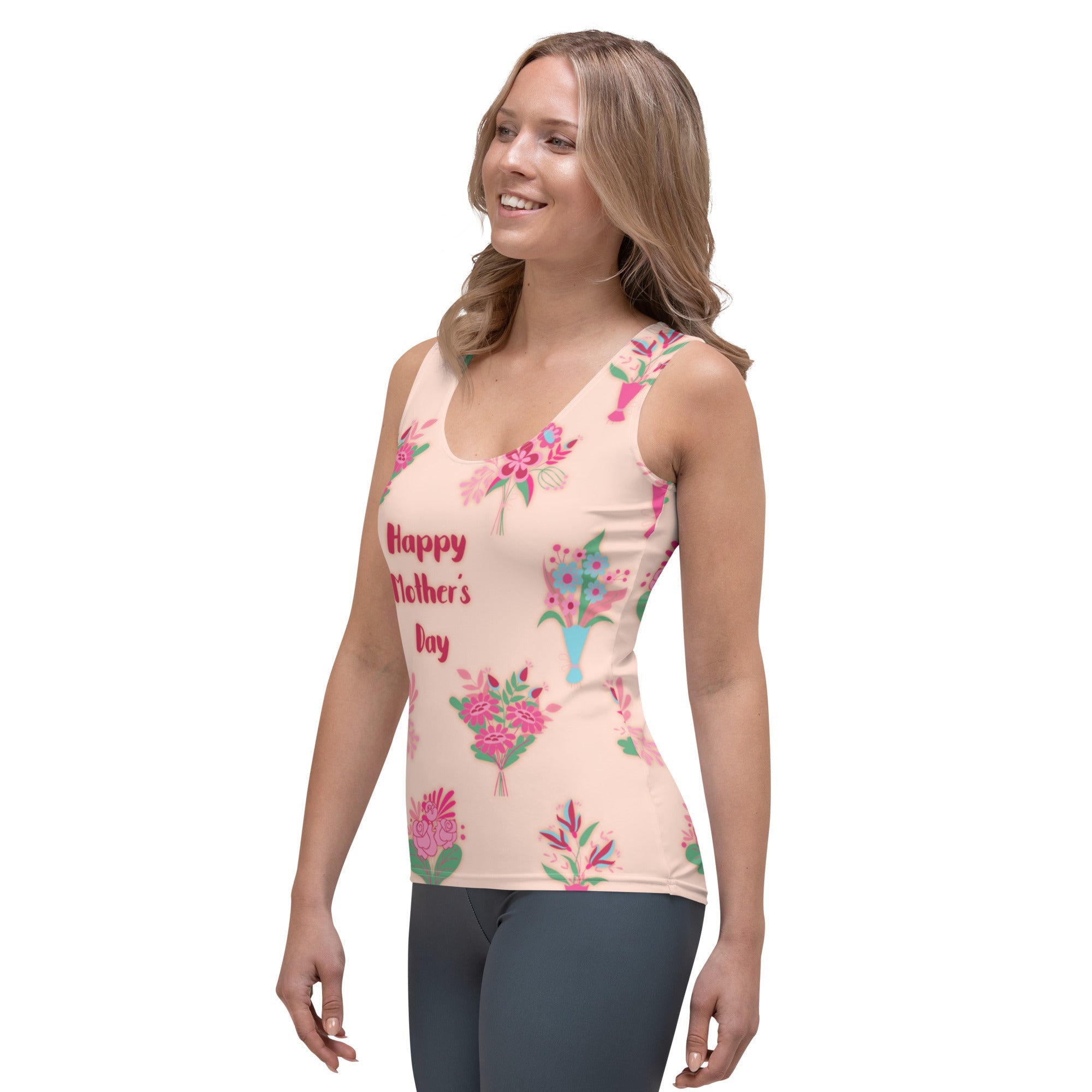 Mother's Day Bouquet Tank Top