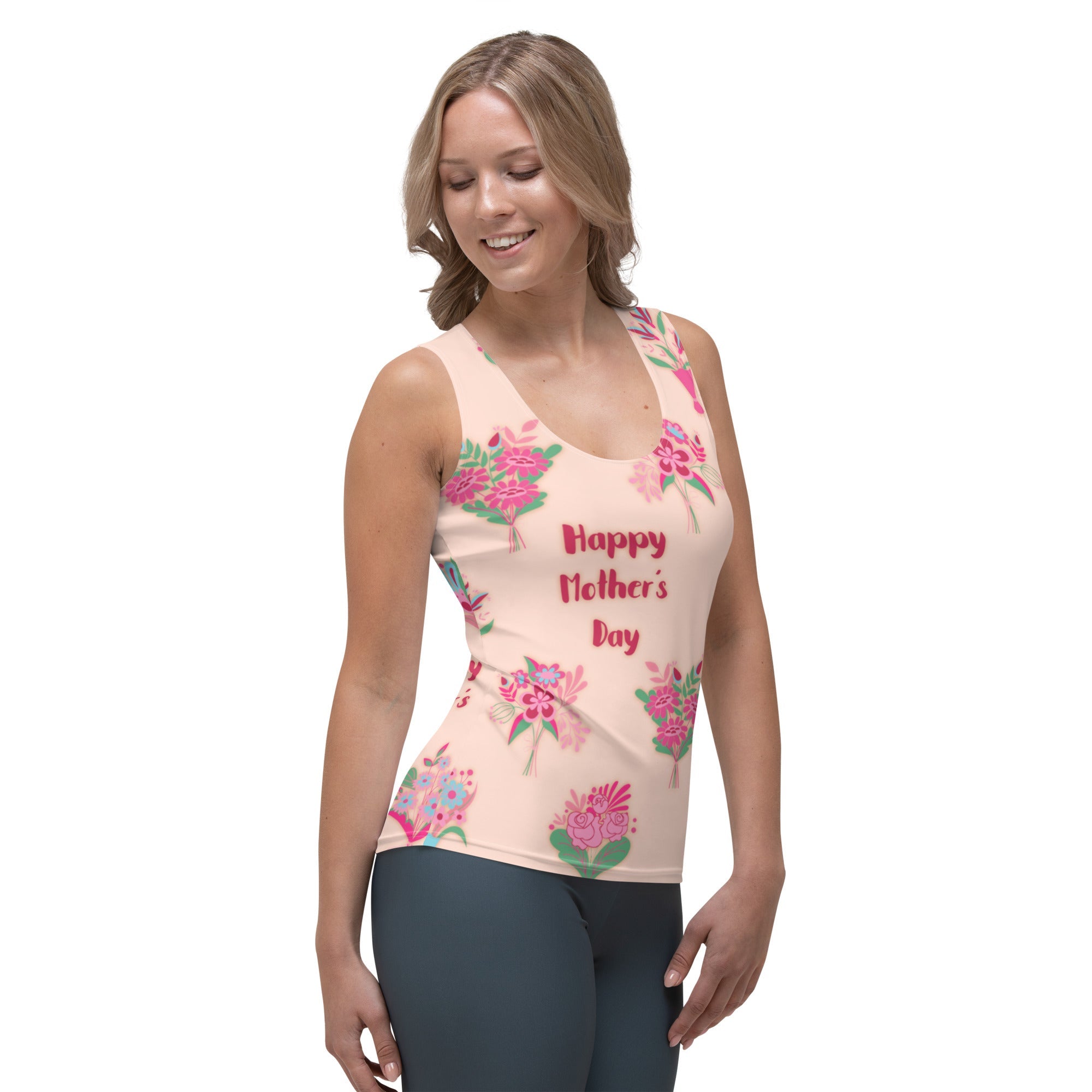 Mother's Day Bouquet Tank Top