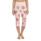 Mother's Day Bouquet Yoga Capris